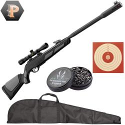 BF25 ! Carabine Gamo Viper Fusion IGT 19.9 Joules + 4X32 + plombs + cibles + fourreau + porte cible