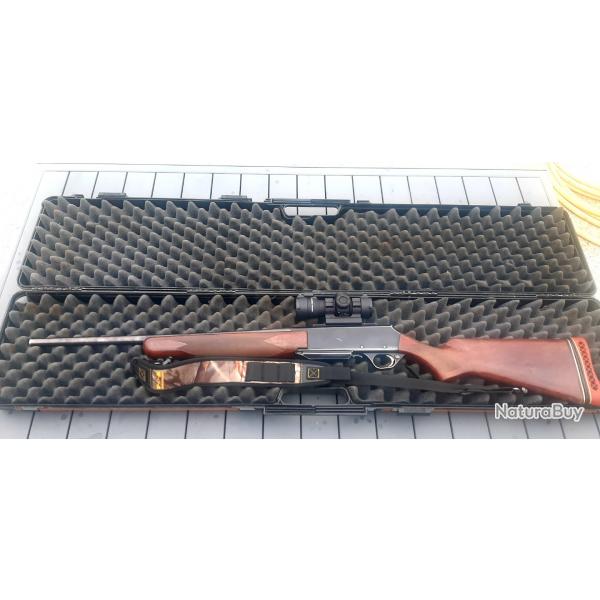 Carabine browning bar MK2 calibre 300 win mag+ point rouge Leupold +valise de transport