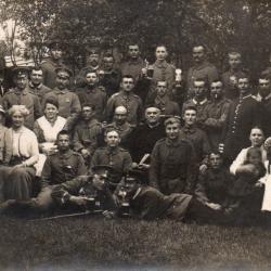 CPA -un groupe Soldat Allemand -N°4075