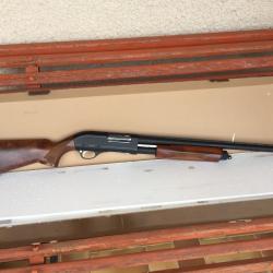 Fusil de chasse pompe YILDIZ S61 crosse bois 12/76.