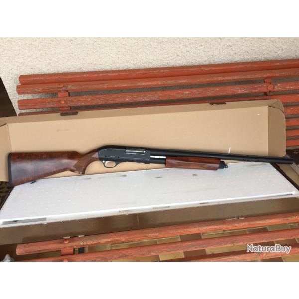 Fusil de chasse pompe YILDIZ S61 crosse bois 12/76.