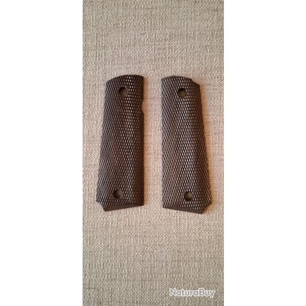 PLAQUETTE DE CROSSE POUR COLT 45 D.ORIGINE