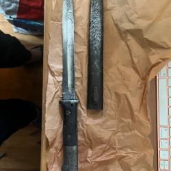 Baïonnette allemande ww1