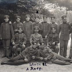 CPA -un groupe Soldat Allemand -N°4079