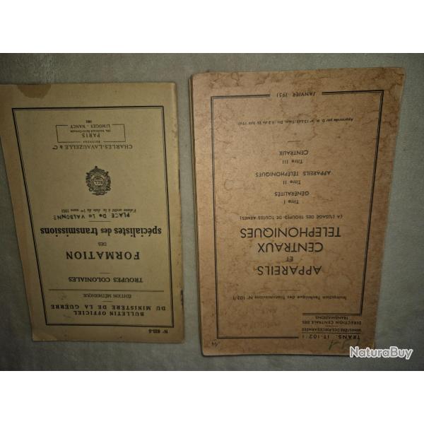 Livres sur les transmisions France, 1951.