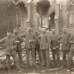 CPA -un groupe Soldat Allemand -N°4080