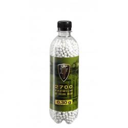 Billes BBs 6mm Elite Force blanche 0.30g Bouteille x2700