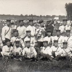 CPA -un groupe Soldat Allemand -N°4081