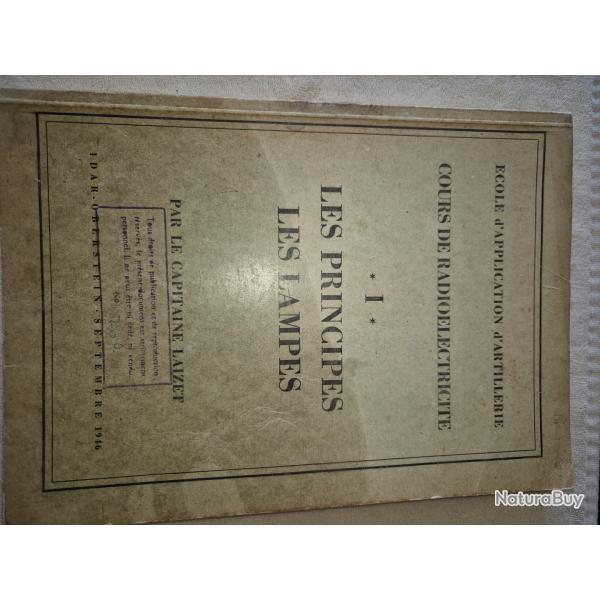 Manuel de  cours de radioelectricite