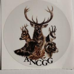 Autocollant chasse grand gibier