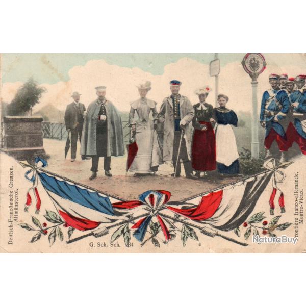 CPA - deutsch franzosische grenzen altmunsterol -N4085