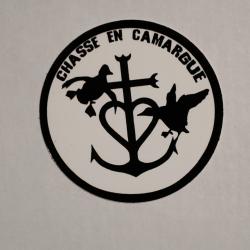 Autocollant chasse gibier d'eau camargue