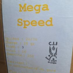 Cartouches chasse calibre 20 mega speed winchester Mary arme