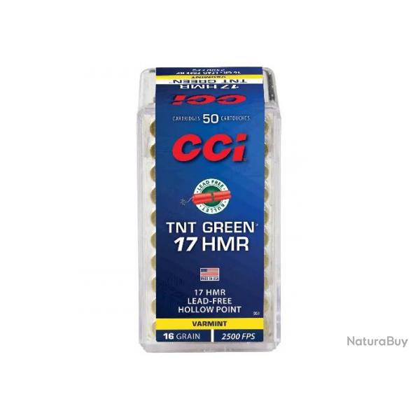 Balles CCI TNT - Cal. 17 HMR - 17 gr