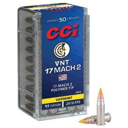 Balles CCI VNT - Cal. 17 HMR - 17 gr