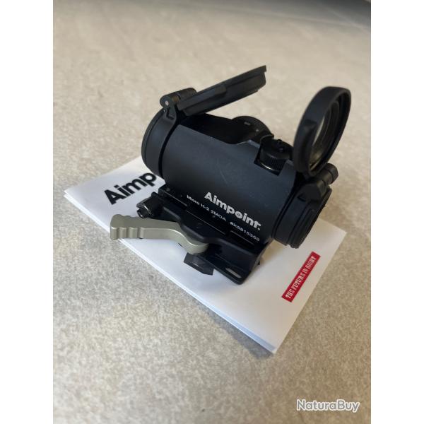 Aimpoint h2 avec rail amovible