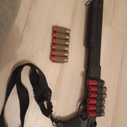 Fusil à pompe airsoft m870 court metal