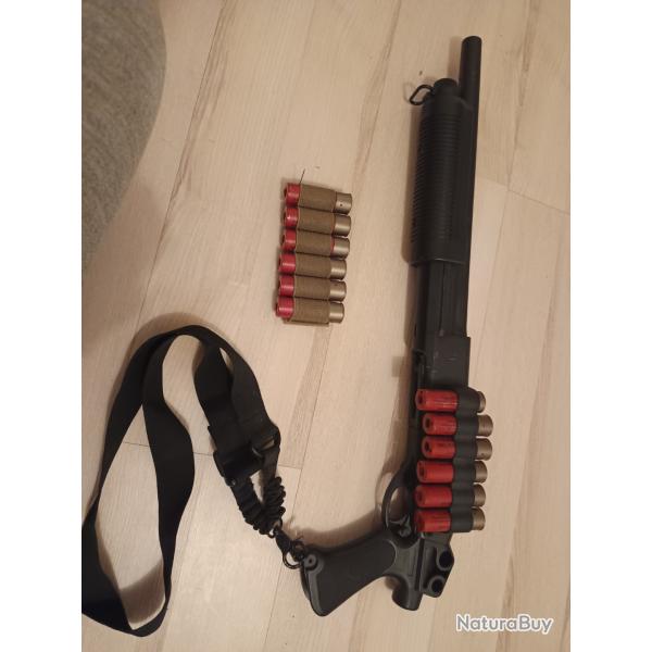 Fusil  pompe airsoft m870 court metal