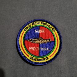 Écusson garde particulier pêche