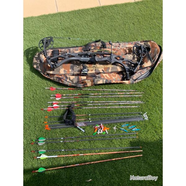 Hoyt rx7 ultra avec matériel