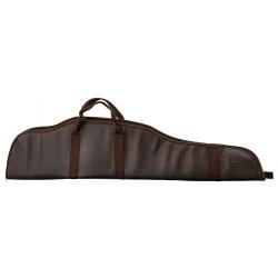 Fourreau en vinyle marron pour carabine et lunette