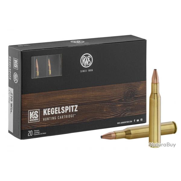 Munition grande chasse RWS Cal. 270 win
