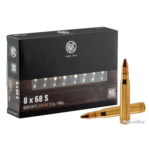 RWS Cal. 8x68 s type DK-KS 180 gr