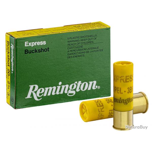 Cartouches Remington chevrotines - Cal. 20/70