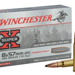 Cartouches Grande Chassse Winchester 8 x 57 JRS Power Point