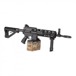 Réplique CM16 G&G LMG S-AEG NOIR