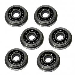 Bushings à roulement de 9 mm en acier avec roulement ouvert (B9CA)