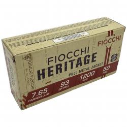 7,65 Parabellum Heritage FMJ 6,0g/93grs. (Calibre: 7,65 Parabellum)