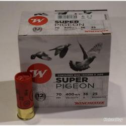 Pack de 4 boites de 25 cartouches Spéciale pigeon