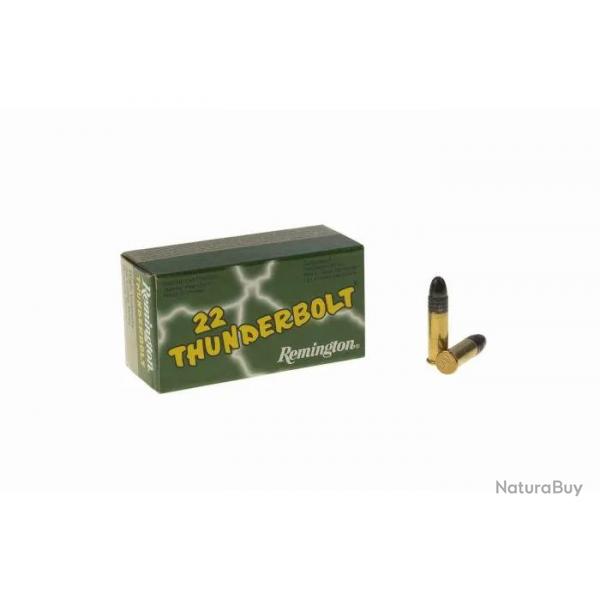 Balles 22 LR Remington Thunderbold Hight Velocity RN - 40 gr