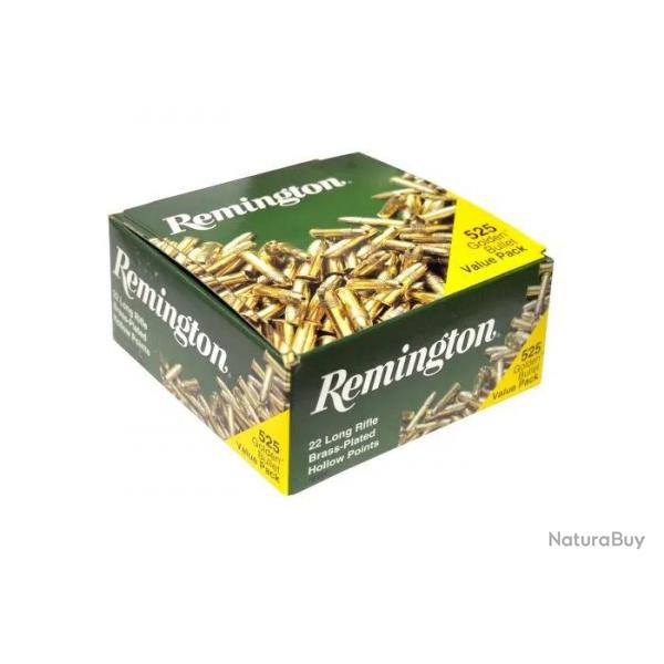 Balles 22 LR Remington Golden Bullet Pointe Creuse HP - 36 gr x525