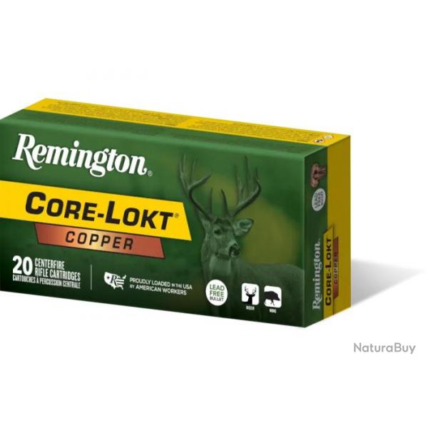 Balles Remington Core Lokt Copper HP - Cal. 243 Win - 85 gr