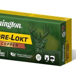 Balles Remington Core Lokt Copper HP - Cal. 308 Win - 150 gr