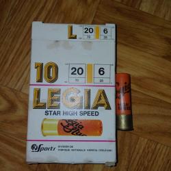 Vends cartouches legia calibre 20