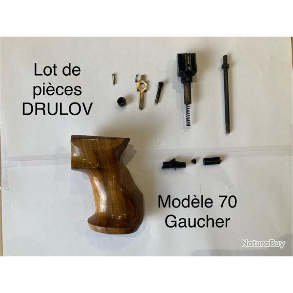 Lot de pièces pour DRULOV model 70 gaucher