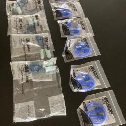 Lot de 10 paires de bouchons anti bruit Jackson et 3M