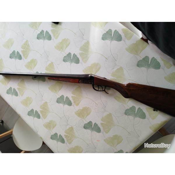 Fusil Juxtapos Gaucher Tarzan calibre 12/70
