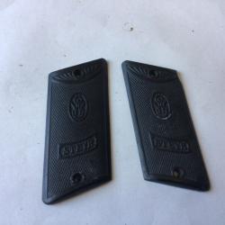 VENDU PAR LE-CUIRASSIER PAIRE DE PLAQUETTES POUR PISTOLET  STEYR 1908/1909