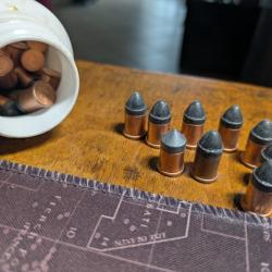 Lot de 50 balles 9mm FLOBERT