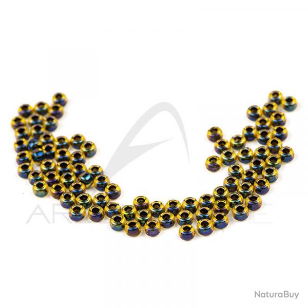 Bead Glass DEVAUX Olive paon