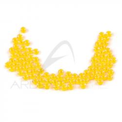 Bead Glass DEVAUX orange fluo