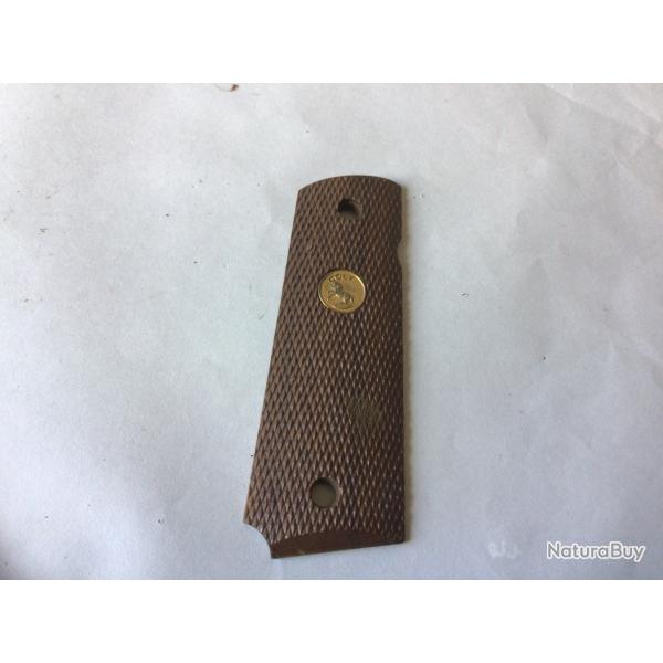 VENDU PAR LE-CUIRASSIER N2 PLAQUETTE DROITE POUR PISTOLET COLT 1911