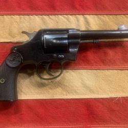 Colt New Army calibre 38 fabrication tardive canon 4" 1/2