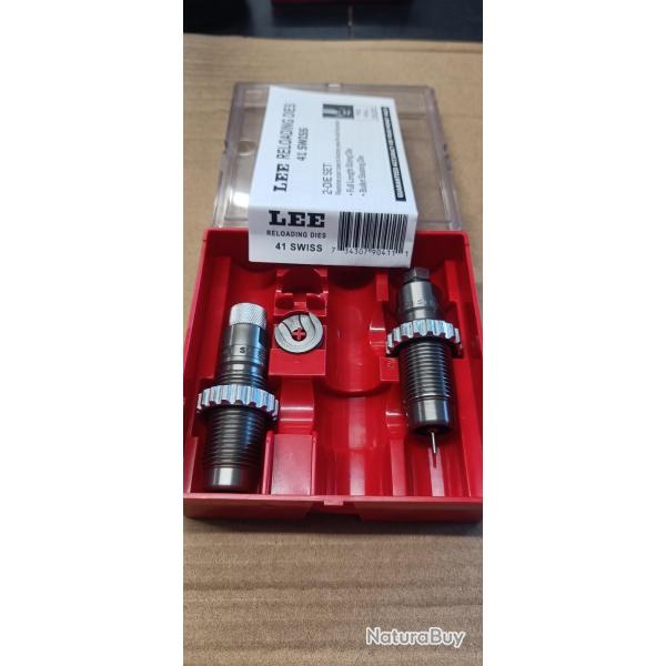 Jeu d'outils Lee cal. 41 SWISS 10.4X38MM ref 90411