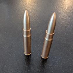 2 STYLOS CARTOUCHE 8CM DE LONG ET 12 MM DE DIAMETRE FRAIS DE PORT OFFERTS