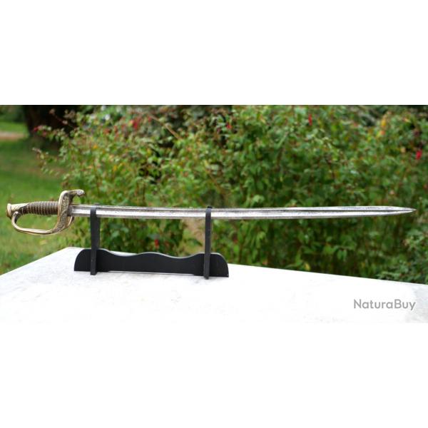 Sabre officier d'infanterie modle 1845 Manufacture Royale Chtellerault fvrier 1846 SF HER24SAB008